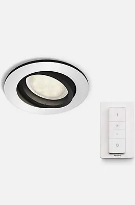 £39.99 • Buy Philips Hue White Ambience Milliskin LED Smart GU10 Ceiling Light C/w Dimmer