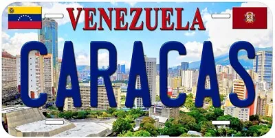 Caracas Venezuela Aluminum Novelty Car License Plate • $17.89