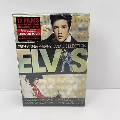 Elvis: 75th Anniversary DVD Collection (DVD 2010 17-Disc Set) New Sealed • $129.88