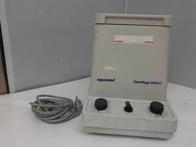 Eppendorf 5415C Centrifuge W/ Rotor TESTED Working Microcentrifuge • $134.99