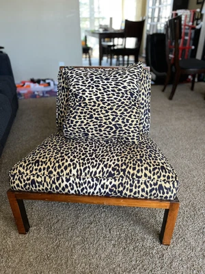$600 • Buy Vintage Leopard Cheetah Print Chairs