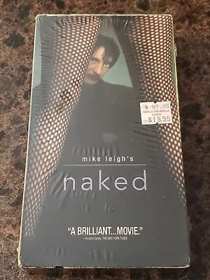 BRAND NEW Naked (VHS 1993) David Thewlis RARE Sealed OOP • $24.99