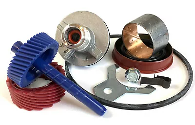 GM 700R4 Transmission 17/43 Tooth Speedometer Gear Set W/Tail Housing Set Up • $90.99