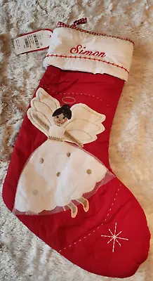 Quilted Christmas Stocking Holiday Collection  Simon  Pottery Barn Kids   19 • $24.95