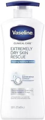 Vaseline Clinical Care Hand And Body Lotion Extremely Dry Skin Rescue 13.5 Oz • $26.54