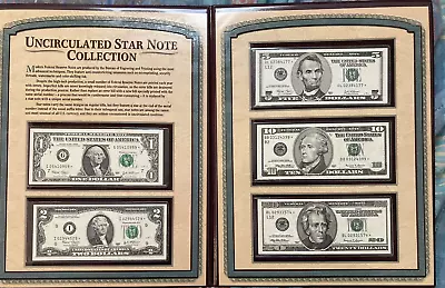 United States**star Note Collection**federal Reserve Note Choice Unc Gem Bu Note • $69.99