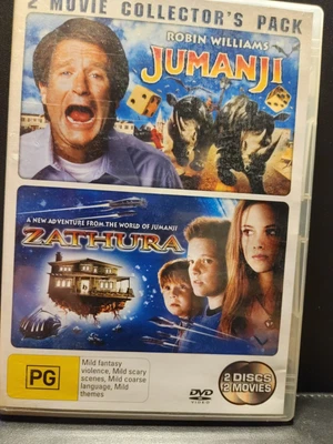 $0.99 • Buy Jumanji  / Zathura - A Space Adventure  (DVD, 1995) Region 4