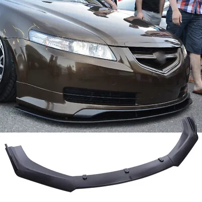 For Acura TL 2004-2008 Front Bumper Lip Splitter Spoiler Boby Kit Matte Black • $79.49