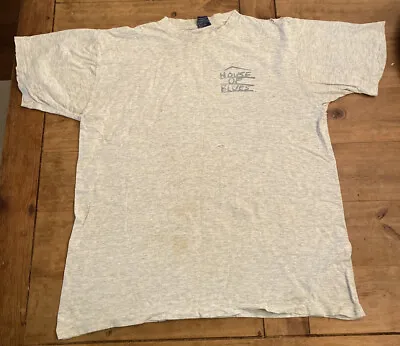 Vintage Single Stitch House Of Blues New Orleans MmT Shirt Bar 90s XL Thrashed • $39.98