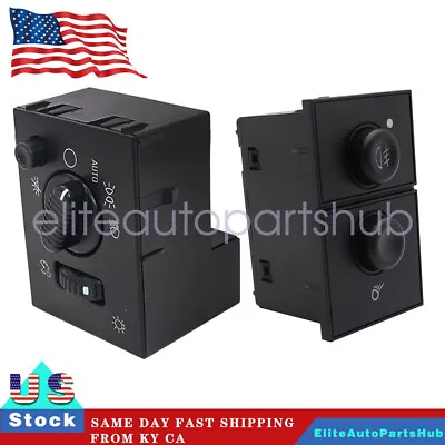 2x Fog Light Switch & Headlight Switch For Chevrolet Suburban 2500 2003-2006 • $29.49