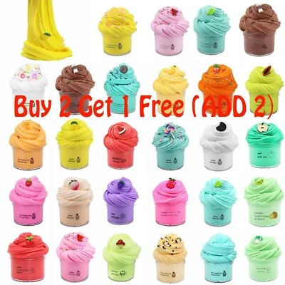 $11.55 • Buy Fruit Slime Mud Kit Soft Non-Sticky Cloud Slime Scented Toys Kid Plasticine