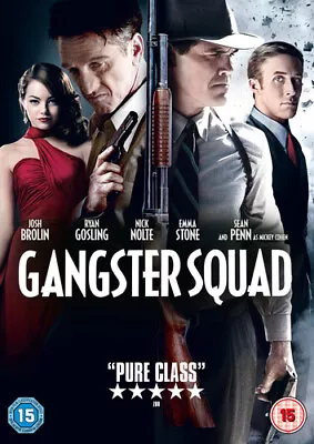 Gangster Squad DVD (2013) Ryan Gosling Fleischer (DIR) Cert 15 Amazing Value • £1.95