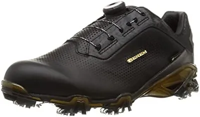 MIZUNO Golf Men's Shoes GENEM PRO GTX BOA WIDE 51GM2200 Black 27cm US10 • $169