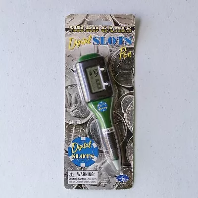 New Stylus Micro Games Digital Slots Pen No. 13007 Pocket Portable Slot Machine • $9.97