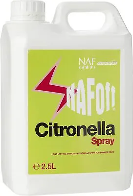 £14.26 • Buy NAF Off Citronella For Horses Insect Midge Fly Repellent Spray Refill Gel Wash.