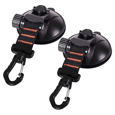 1-4x Heavy Duty Car Window Vacuum Suction Cup With Hook For Car Bathroom Camping • $13.59