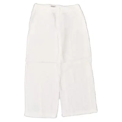 MAX & CO. Mens Wide Leg Casual Trousers W27 L31 White QM13 • $12.28