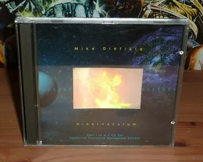 Mike Oldfield Hibernaculum 2CD Single With Exclusive Moviegram Sticker (1994) • £19.99
