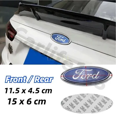 *AU STOCK* For Ford Fiesta Logo Emblem Badge Replacement Front Back Car Sticker • $21.30