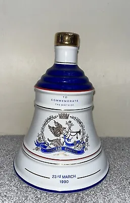 Wade Porcelain Bells Whisky Decanter ( Empty )  Princess Beatrice 1988 With Box • £9.99