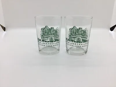 Great Condition Pair Of H.H. Hieronimi Wine Tasting Glasses From Mosel-Germany. • $3.78