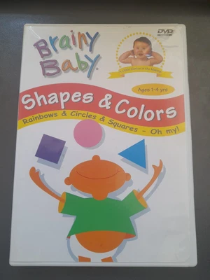 £5 • Buy Brainy Baby: Shapes & Colors (DVD, 2002)