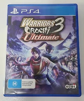 Warriors Orochi 3: Ultimate Sony PlayStation 4 PS4 Game Hack And Slash Action • $41.61