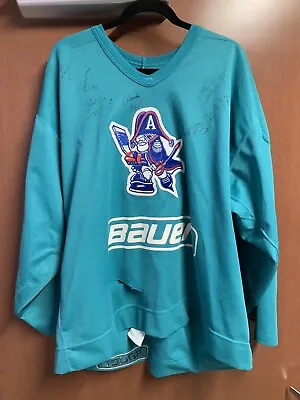 AHL 2005-2006 Milwaukee Admirals Autographed Signed Official Bauer Jersey! • $159.99