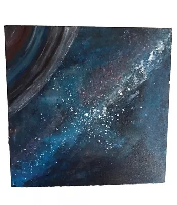 Rare Handpainted Space Canvas Beauty • $27.99