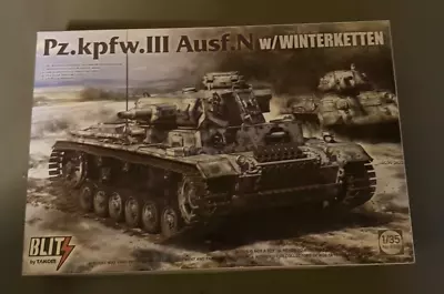 1/35 Takom Blitz German Panzer III Ausf N W/ Winterketten PE Parts # 8011 • $46