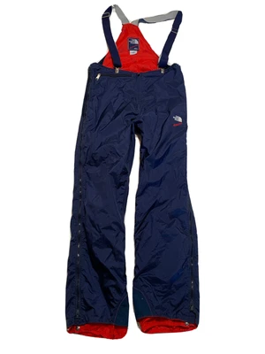 $100 • Buy North Face Extreme Snow Bib Overalls Mens Ski Snowboard Blue Gore-Tex Pants Sz M