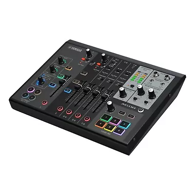 Yamaha AG08 Black 8-Channel Live Streaming Loopback Mixer / USB Interface • $535