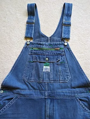 Liberty 42x30 Denim Overalls - Faded - Fast Shipping! • $19.99