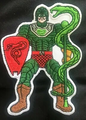 MASTERS Of The UNIVERSE Embroidered Figure Patch KING HISS Hsss Snake Men HE-MAN • $11