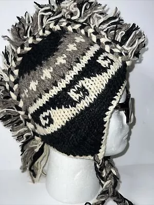 Mohawk Handmade Indian Peruvian Knitting Hat  • $12.50