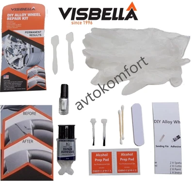 $9.34 • Buy Visbella Alloy Wheel Refurbishment Restoration Car Scratch Repair Restore Refurb