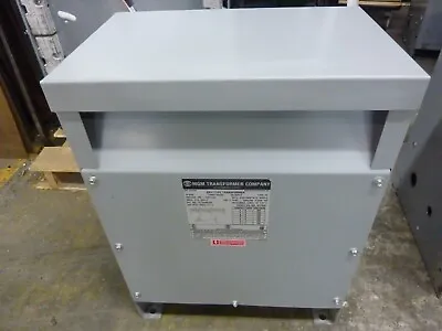 MGM HT15A3B25H 3-Phase Dry Type Transformer 15 KVA 480-208Y/120   (24014) • $1499.99