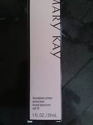 Mary Kay Foundation Primer Sunscreen Broad Spectrum SPF 15* • $15.75