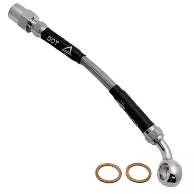 S/S Braided Front Right Brake Hose / 34 32 2 330 659 / Venhill • $51.15