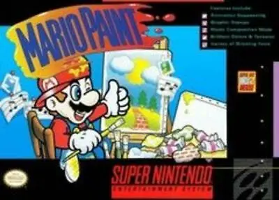 Mario Paint [Super Nintendo] [Cartridge Only] • $34.09