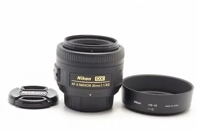 Nikon AF-S DX NIKKOR 35mm F1.8 G #157671 • $260.70