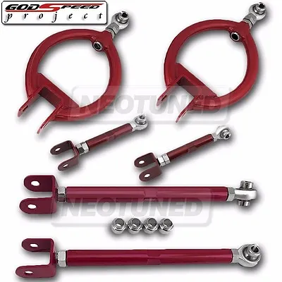 Godspeed For 240sx S13 89-94 Adjustable Rear Camber + Toe + Traction Suspension • $382.50