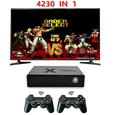 4230 Mini Retro Video Arcade Game Console Portable TV PS3 Double Sticks KOF UK • £33.60