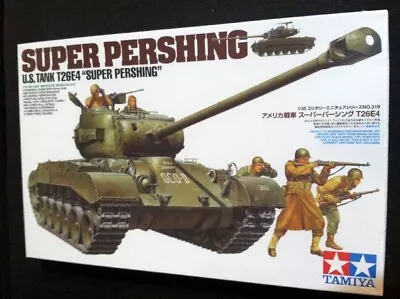 Tamiya 1/35 35319 US T26E4 Super Pershing M26 Tank Sealed Model • $70