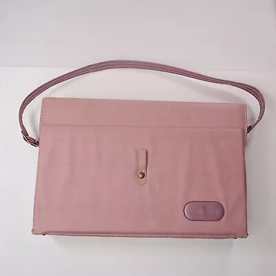 Mary Kay Consultant Bag Carrying Makeup Sample Case LARGE VINTAGE Pink Sales • $18.99