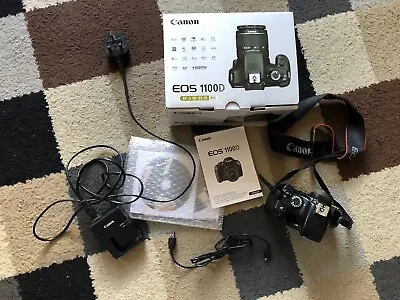 CANON EOS 1100D Digital CAMERA Kit BOXED Only Missing Lense VGC • £150