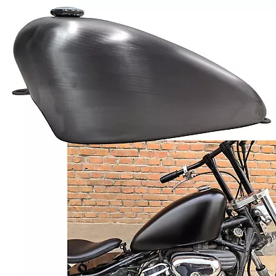 Motorcycle Petrol Fuel Tank 9L For HONDA Steed VLX400 600 Unpainted Silver Zo • $227.03