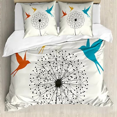 Birds Duvet Cover Dandelion And Swallows • £29.99