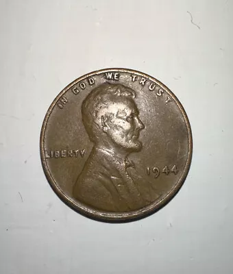 1944 Wheat Penny Coin: “L” Misprint No Mint Mark • $150