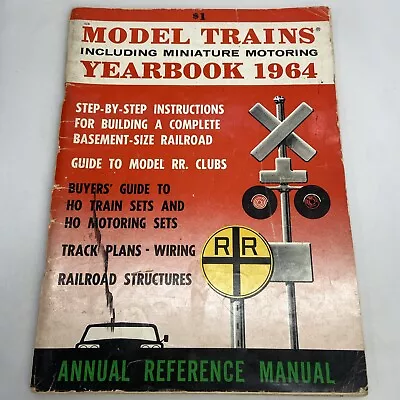 Model Trains Yearbook 1964 Annual Reference Guide • $9.46